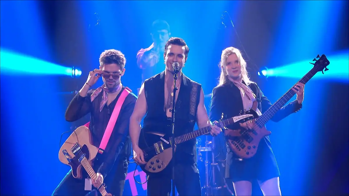 „Fix You“! The Great Leslie haben Elton „geheilt“ Chefsache ESC 2025