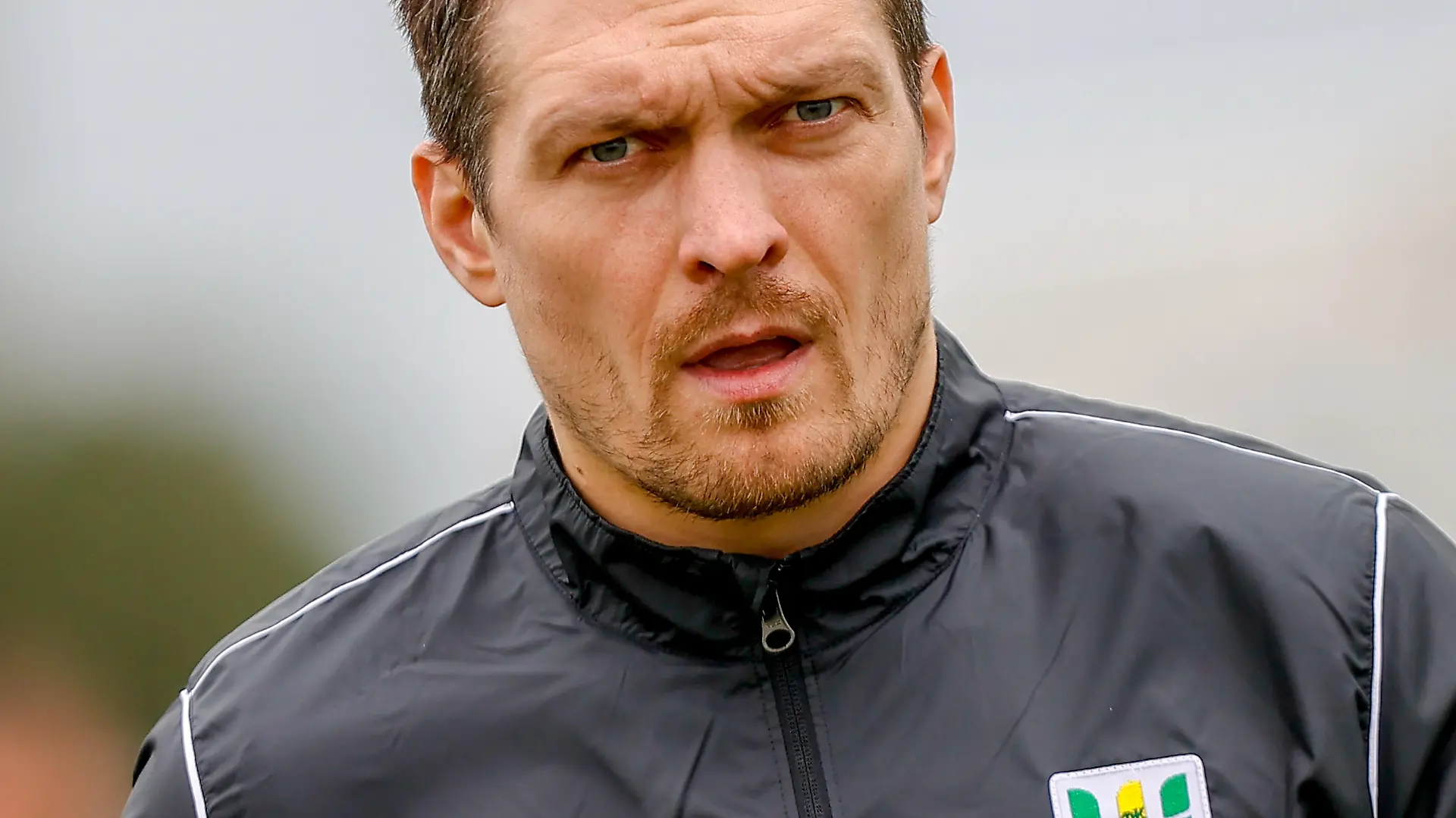 ANTALYA, TURKIYE - FEBRUARY 3: Ukrainian World Heavyweight Boxing Champion Oleksandr Usyk trains with FC Polissya in Antalya, Turkiye on February 3, 2022. 35-year-old Usyk, who holds the World Boxing Association (WBA), World Boxing Organization (WBO), International Boxing Organization (IBO) and the International Boxing Federation (IBF) heavyweight belts, joins FC Polissya, one of the Ukrainian First League teams. Mustafa Ciftci / Anadolu Agency
