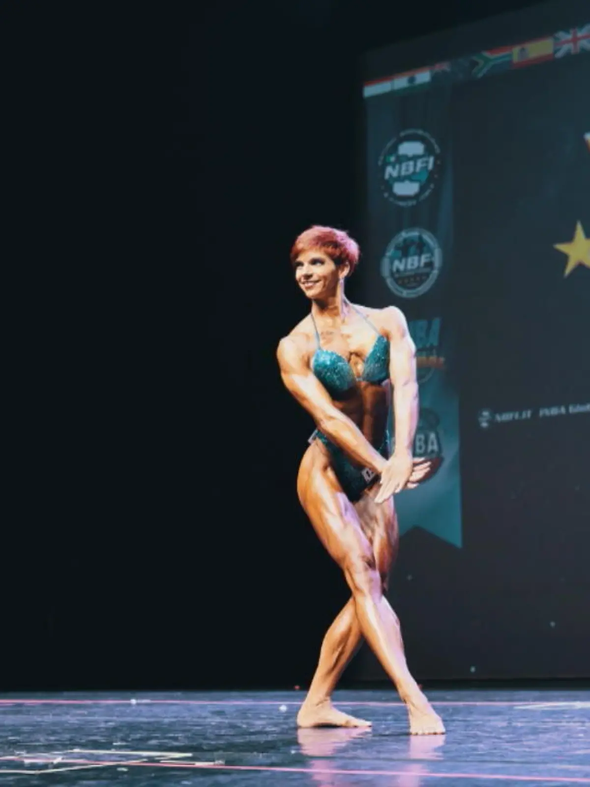 Bild zu: "Bodybuilderin mit Leib und Seele"