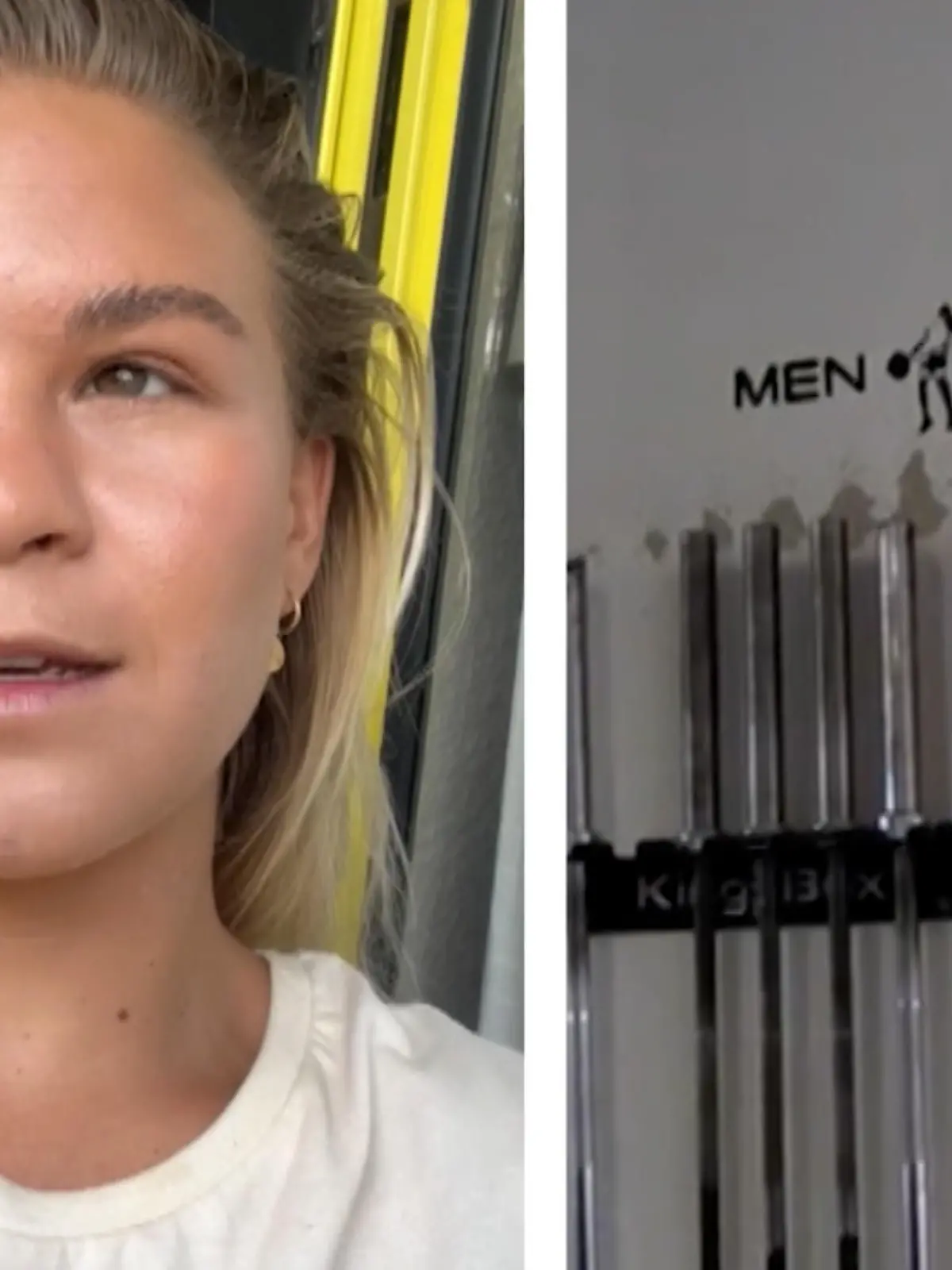 Mit einem Aufreger meldet sich  eine Fitness-Influencerin aus einem Gym in Frankreich. Denn hier sind die Hantelstangen noch nach "für Frauen" und "für Männer"  unterteilt. 
Doch dafür bekommt sie ordentlich Kritik im Netz.