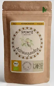 Bio-Ashwagandha-Pulver von Spintz (500g)