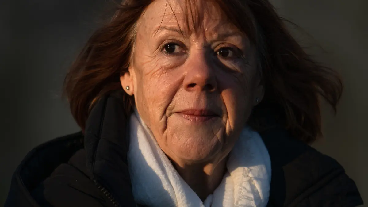 Gisele Pelicot in a ray of light as she makes her way to the judicial court in Avignon, France on December 10, 2024. A court in the French southern town of Avignon is trying Dominique Pelicot, a 71-year-old retiree, for repeatedly raping and enlisting dozens of strangers to rape his heavily sedated wife in her own bed over a decade. Fifty other men, aged between 26 and 74, are also on trial for alleged involvement, in a case that has horrified France. The court proceedings, which runs until December, are open to the public at the request of Dominique Pelicot’s ex-wife and victim. Photo by Laurent Coust/ABACAPRESS.COM.