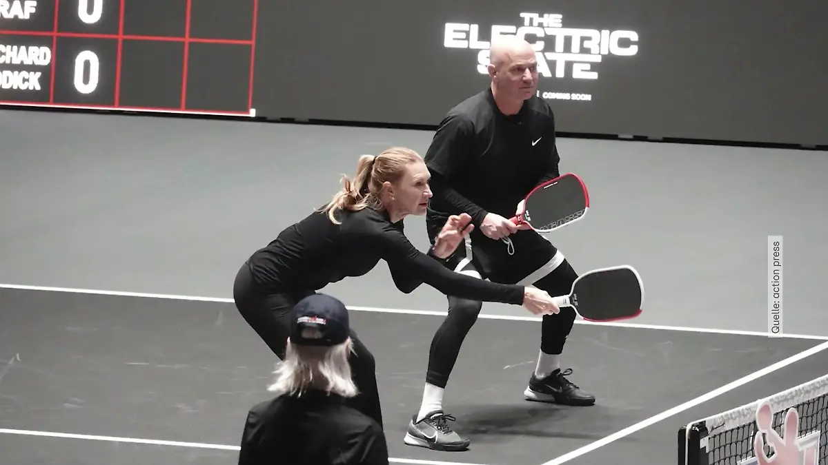Tennis-Traumpaar weiter erfolgreich - in anderer Sportart Steffi Graf und Andre Agassi sahnen ab