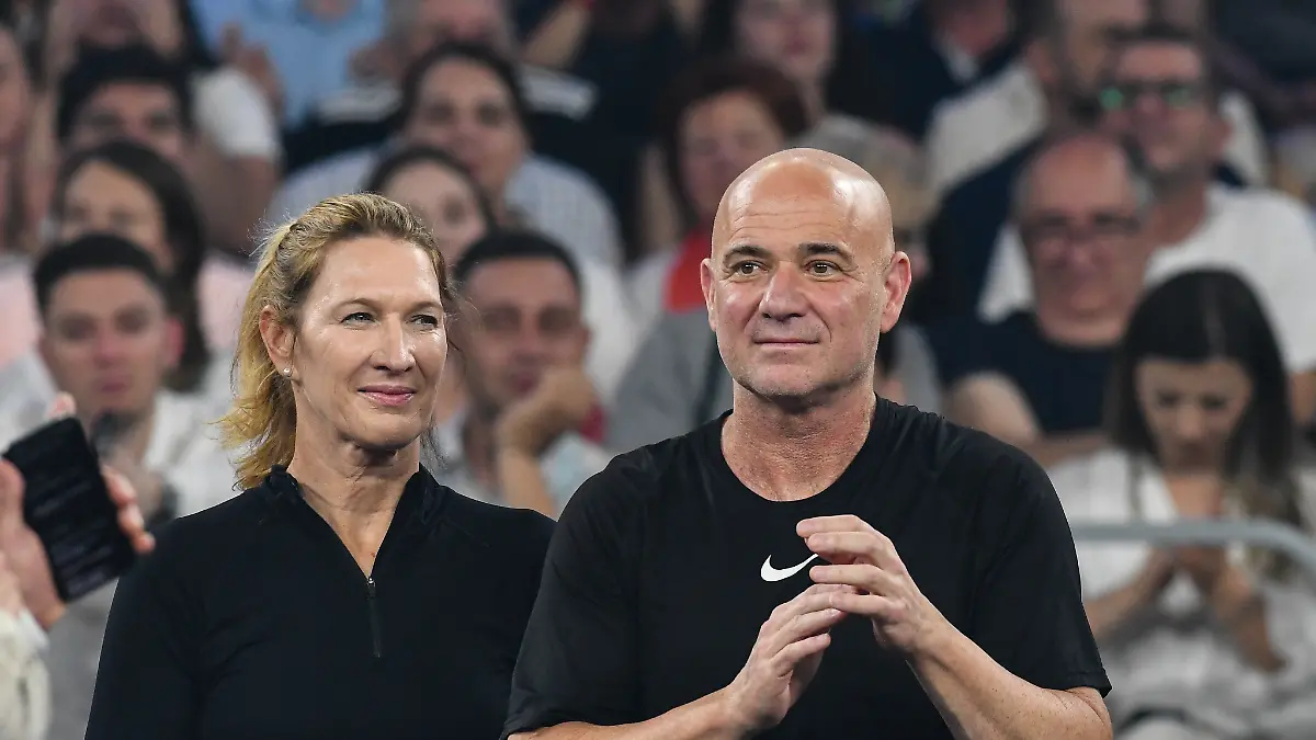 Steffi Graf und Andre Agassi.