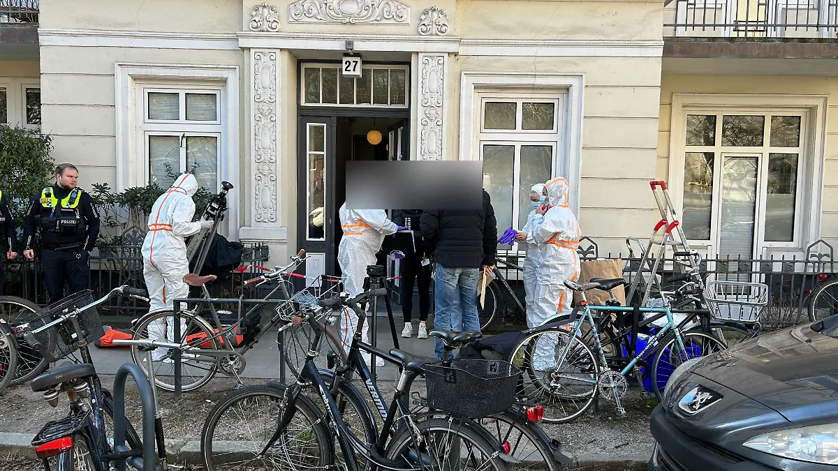Der Tatort in Hoheluft-West.