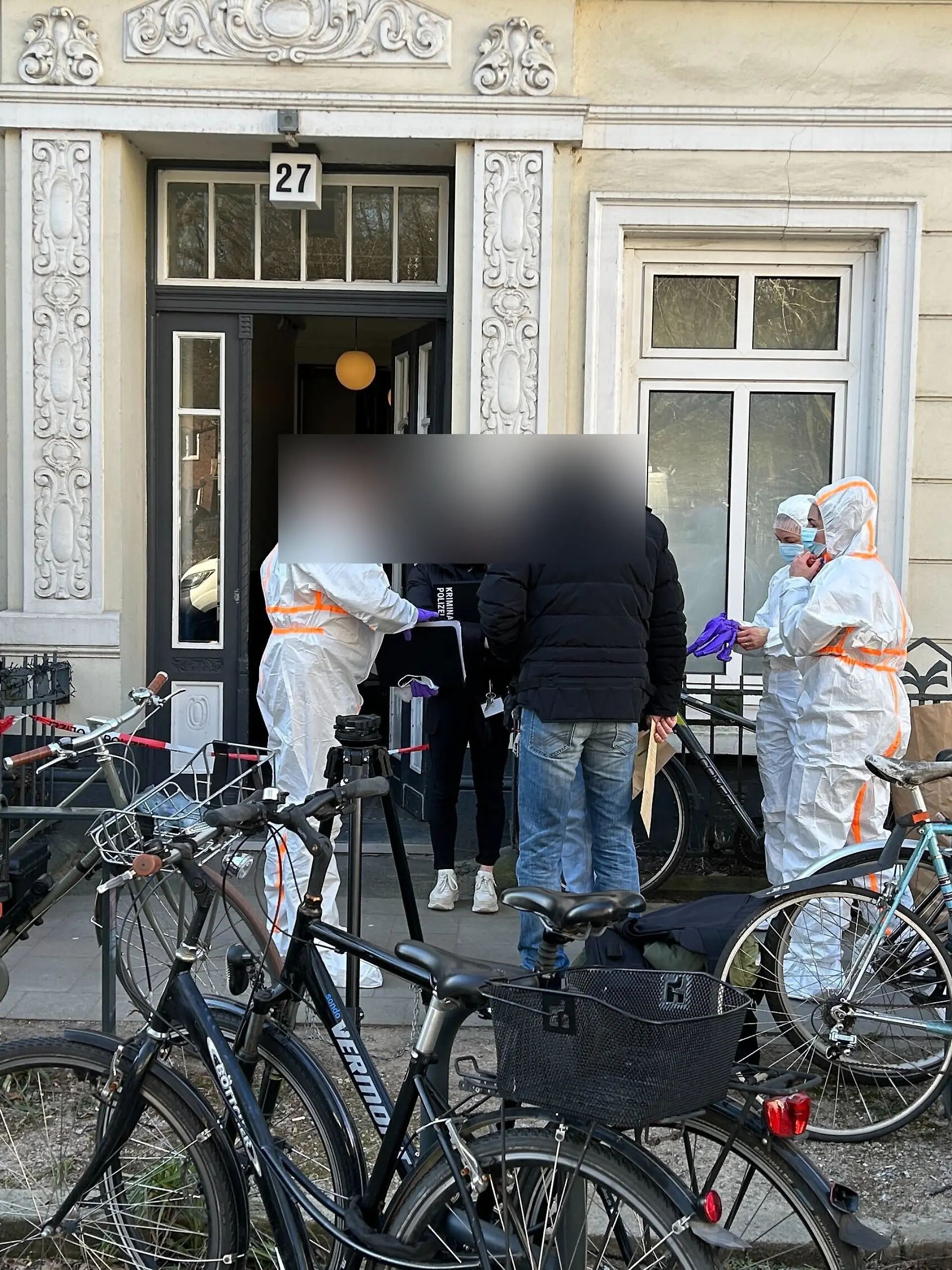 Der Tatort in Hoheluft-West.