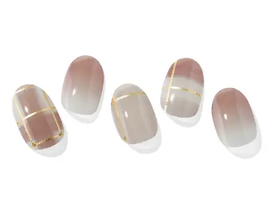 Gel Nails von Ohora, Browny Check