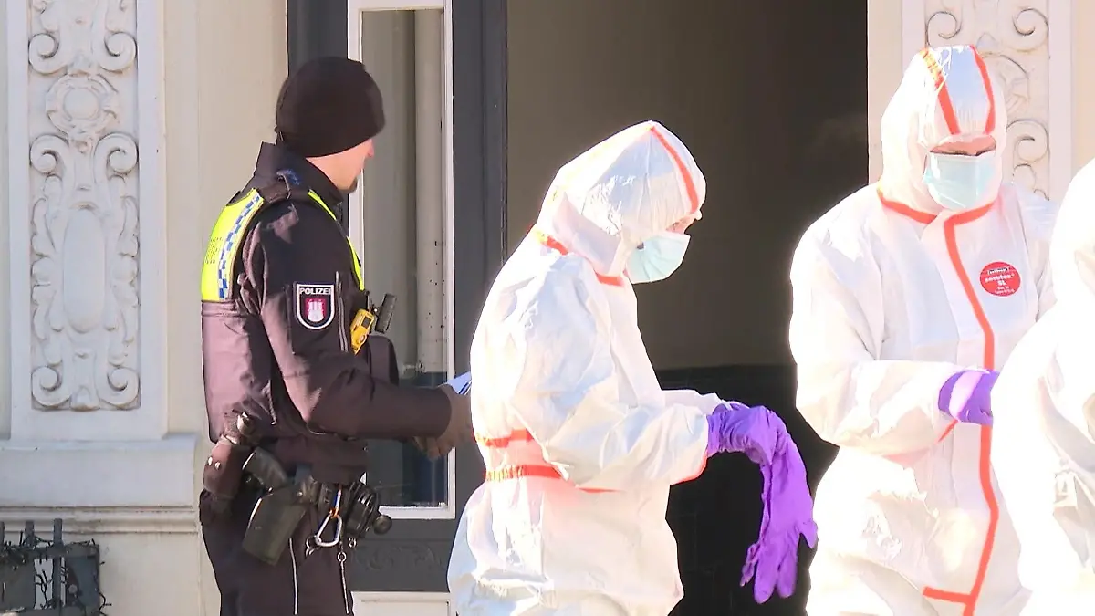 Leiche gefunden – zwei weitere Menschen verletzt Bluttat in Hamburg