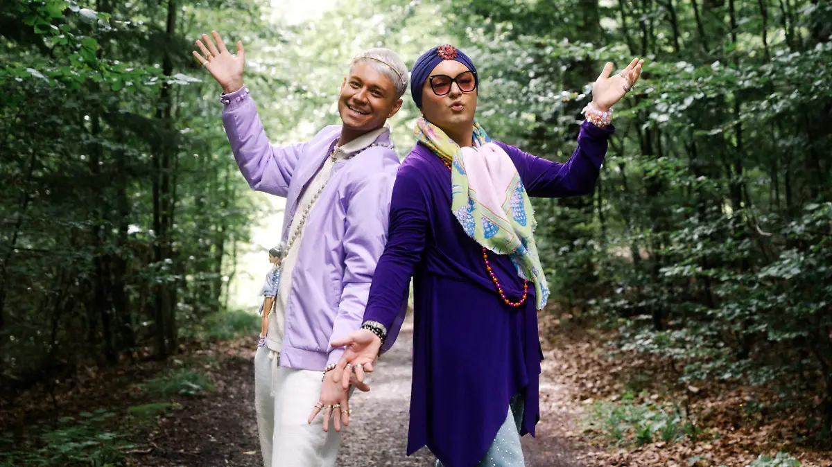 Marcell Damaschke und Julian F.M. Stoeckel bei #CoupleChallenge 2025