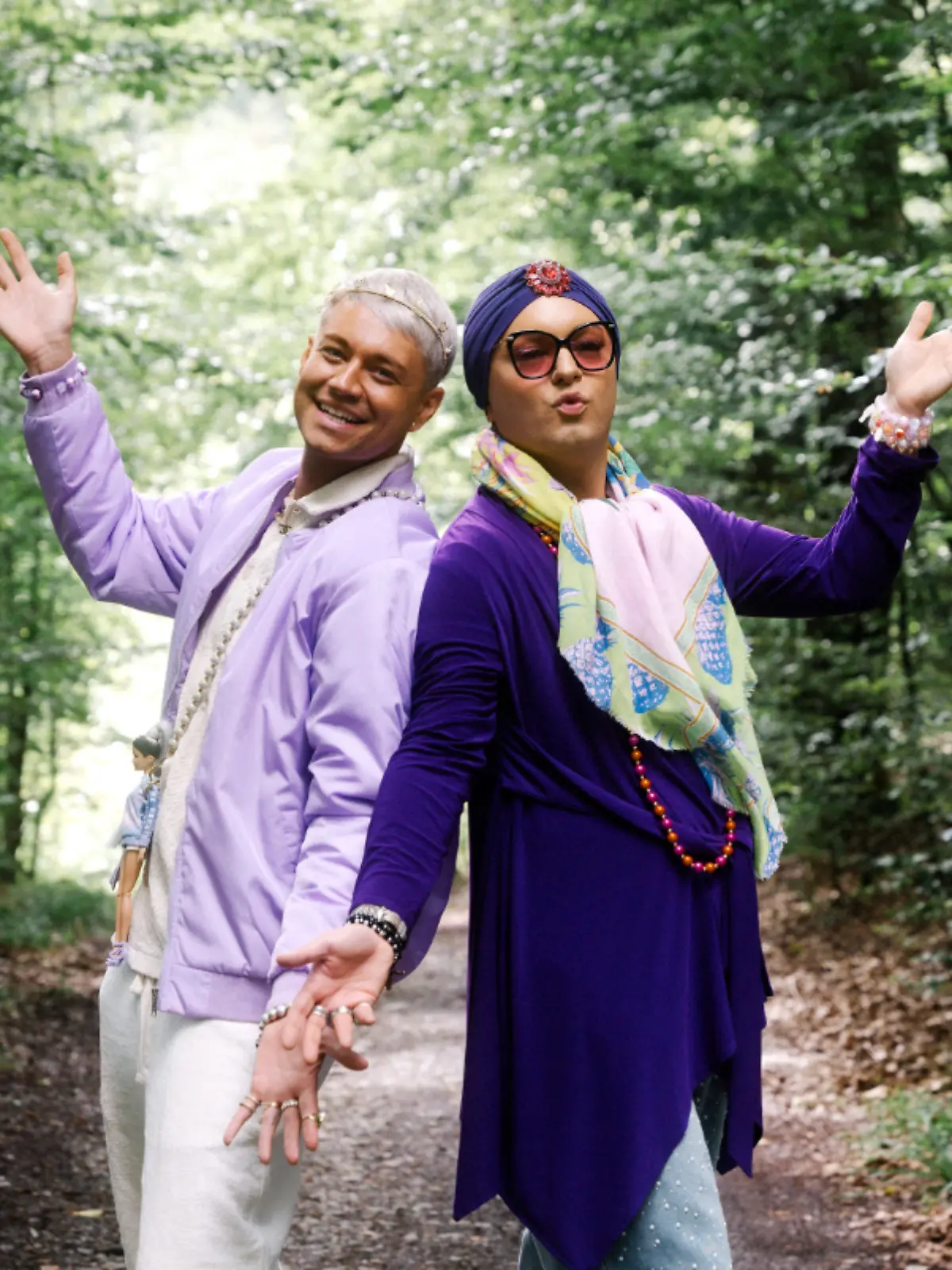 Marcell Damaschke und Julian F.M. Stoeckel bei #CoupleChallenge 2025