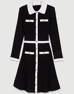 Kurzes Strickkleid