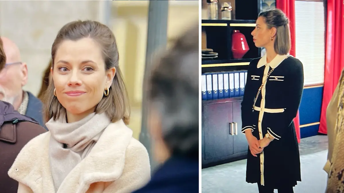 Matilda von GZSZ im schicken Winter-Look.