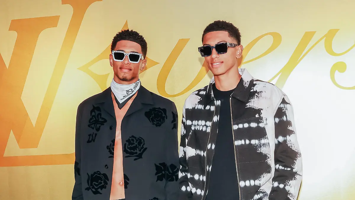 Jude Bellingham, Jobe Bellingham - Louis Vuitton Mens Spring-Summer 2024 Show, Paris, France, 20.06.2023.