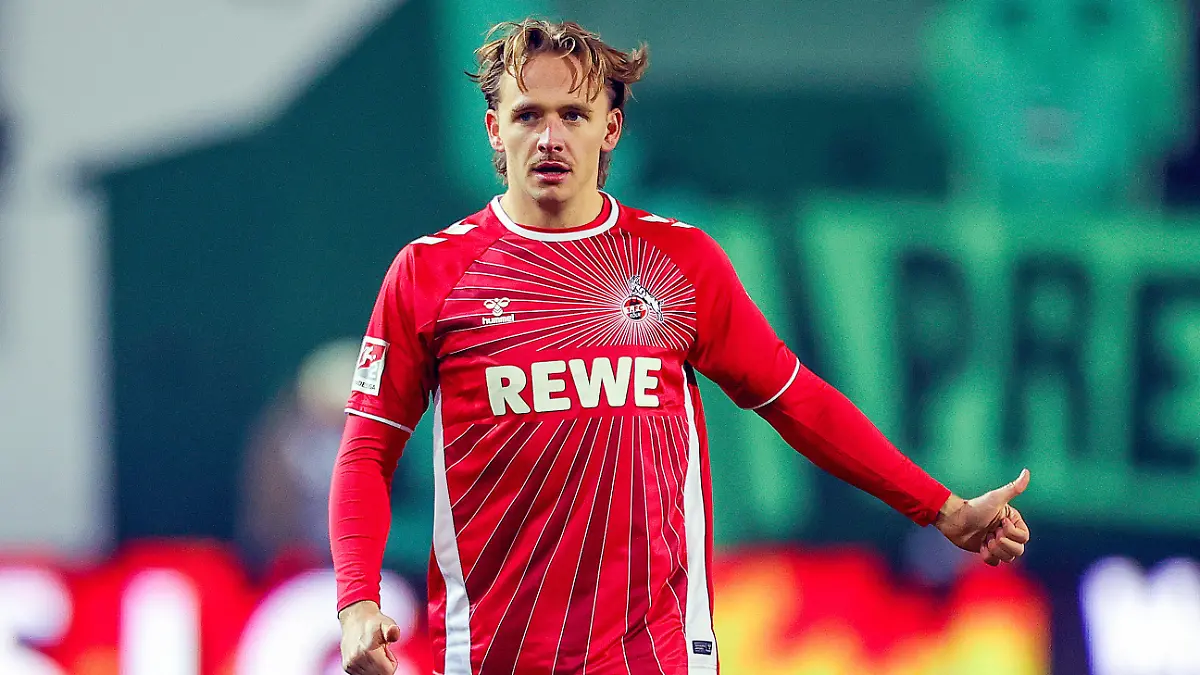 Mathias Olesen vom 1. FC Köln.