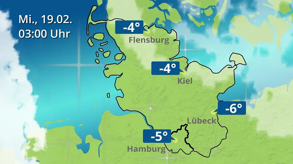 Wie Wird Das Wetter In Dänemark Nächste Woche Regen- und Wolkenfilm für die Nordsee- und Ostseeküste: Hamburg