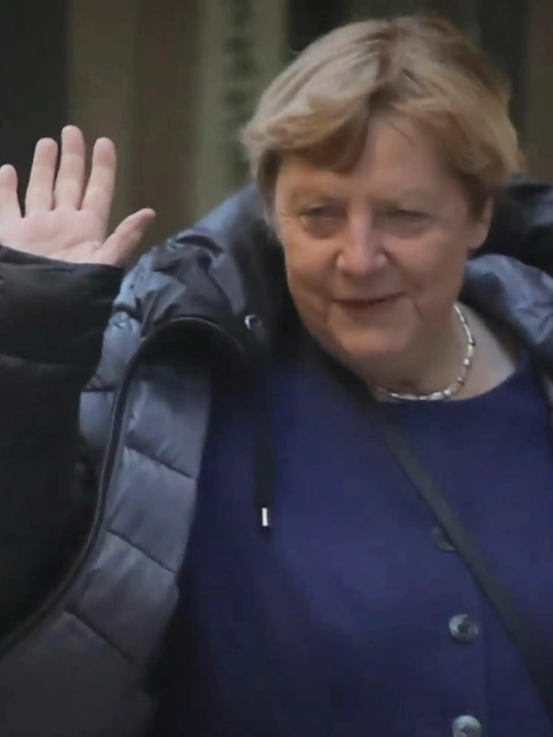 Angela Merkel als Touristin in Florenz