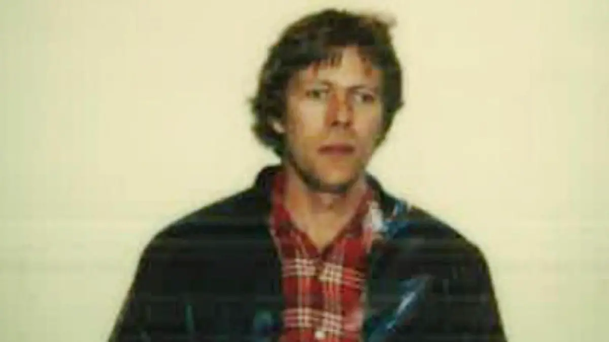 The undated booking photo provided by the Indiana State Police shows Harry Edward Greenwell, the suspect in the "Days Inn" cold case. Police announced the identity of the suspect of the murders during a press conference in Indianapolis, Tuesday, April 5, 2022. Police identified Greenwell more than 30 years after three women were killed and another assaulted using investigative genealogy. (Indiana State Police via AP)