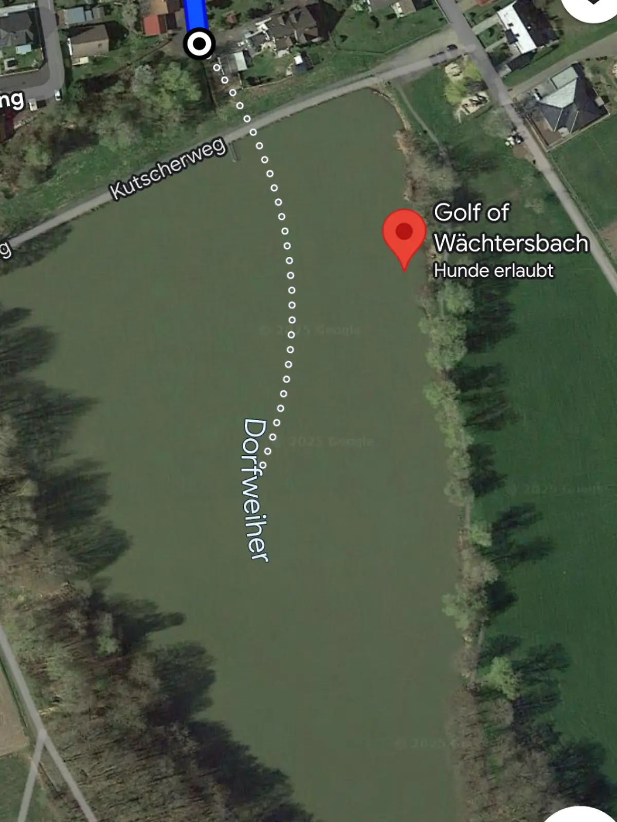 „Dorfweiher Wittgenborn“ heißt am Dienstagmorgen auf einmal „Golf von Wächtersbach“