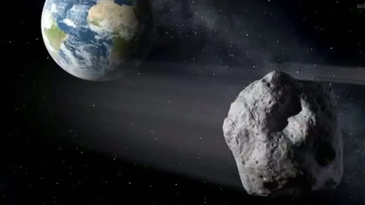 Der Asteroid 2024 YR4 könnte der Erde im Jahr 2032 gefährlich nahe kommen. (Symbolbild)