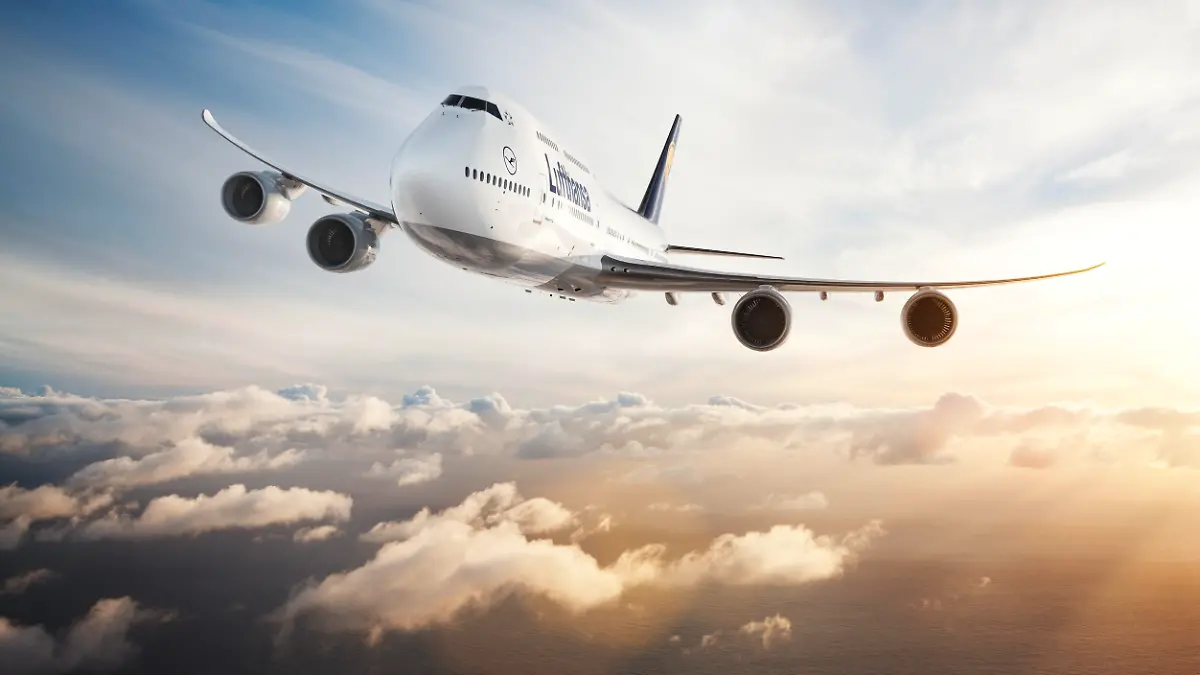 Eine Boeing 747 der Lufthansa