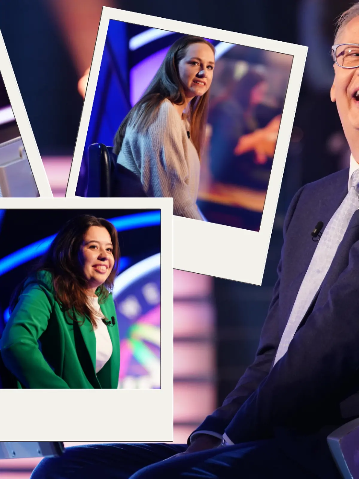 „Wer wird Millionär?”-Kandidaten Niklas Erkes, Indra Klumb und Melissa Ingrisch sahnen bei Günther Jauch ab