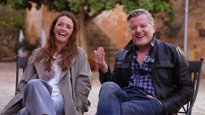 Kaja und André sind Freunde!: Dreamteam vor und hinter der AWZ-Kamera!