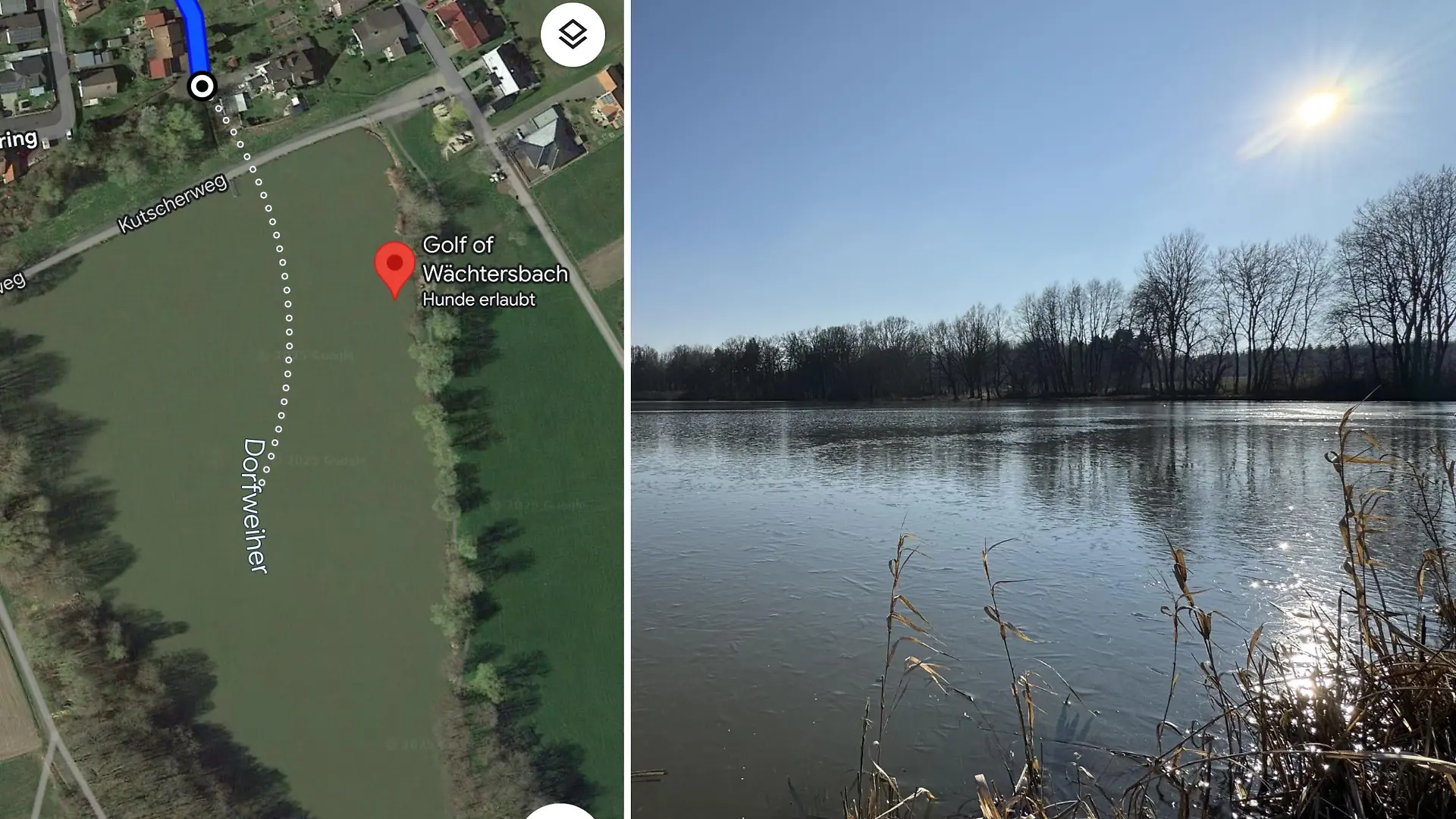 Dorftümpel heißt plötzlich Golf von Wächtersbach „Neckischer Fingerzeig nach Amerika”