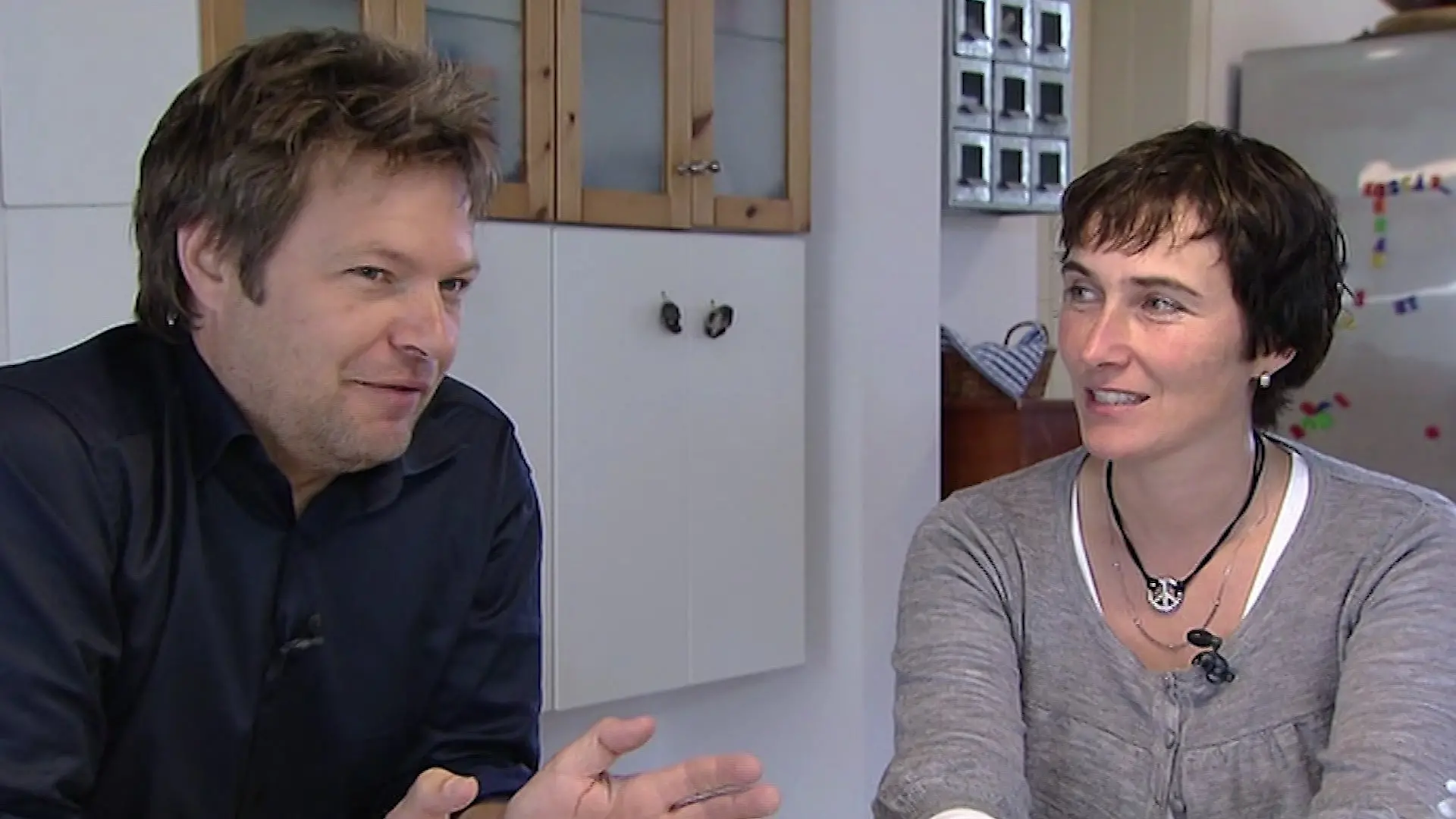 Andrea Paluch und Robert Habeck im RTL-Interview 2010.