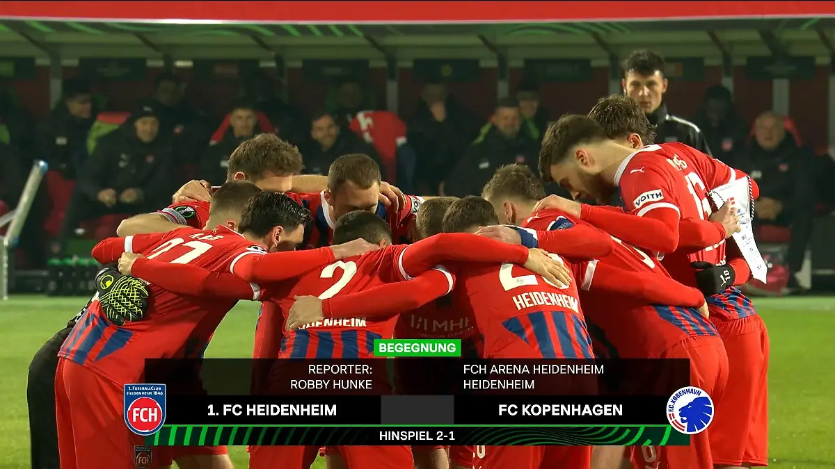 Heidenheims Traum vom Achtelfinale platzt Conference League auf RTL+