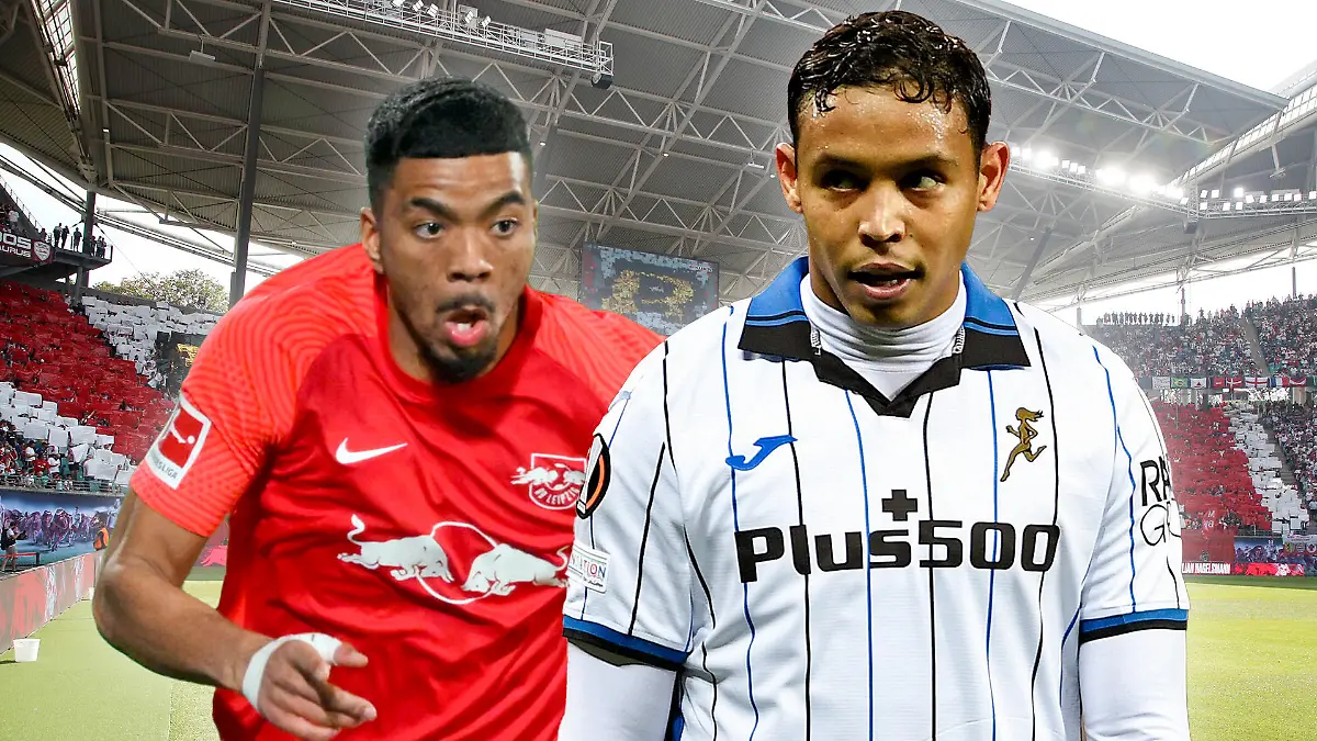 Benjamin Henrichs und RB Leipzig bekommen es mit Atalanta Bergamo um Stürmer Muriel zu tun