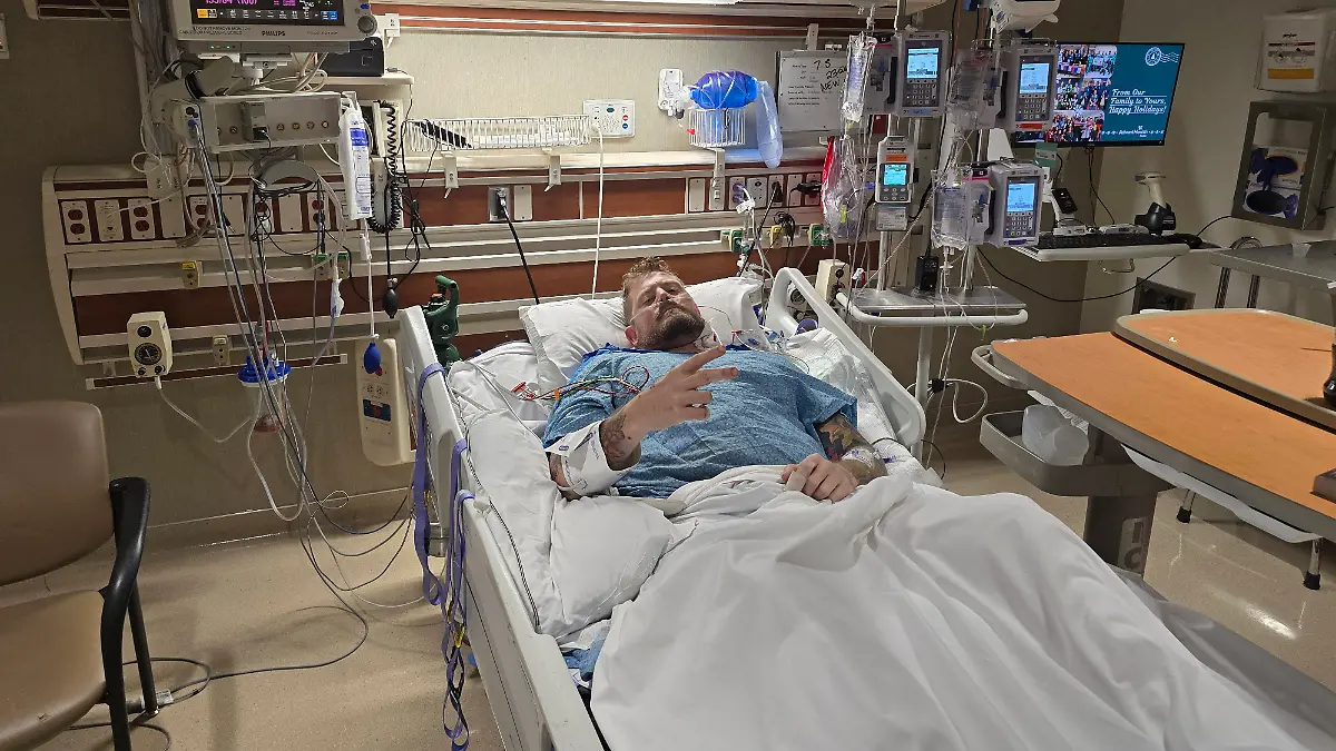 Max Armstrong IM Krankenhaus