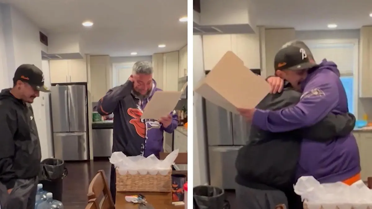 Mann zu Tränen gerührt – weil Stiefsohn ihm DAS schenkt!