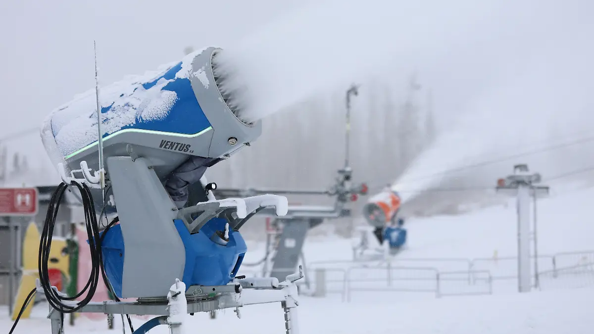Die Schneekanone soll zum Unfallzeitpunkt defekt gewesen sein. (Symbolbild)