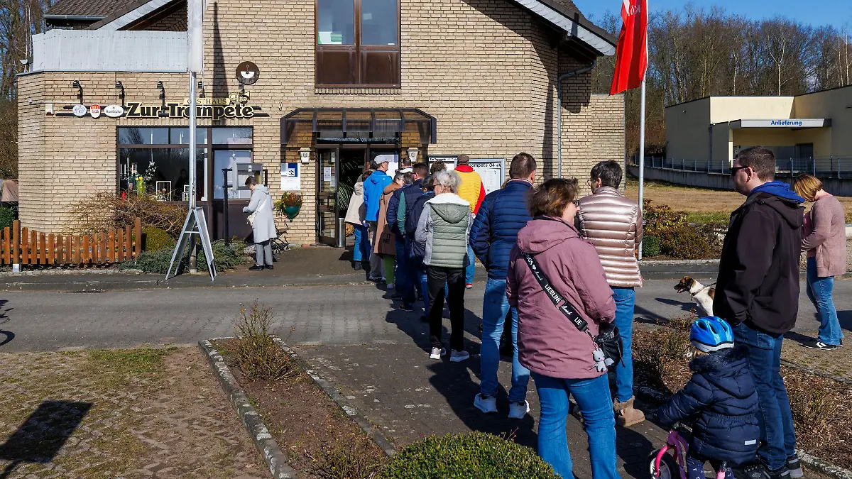 Bei der Bundestagswahl liegt die CDU auch in NRW klar in Führung.
