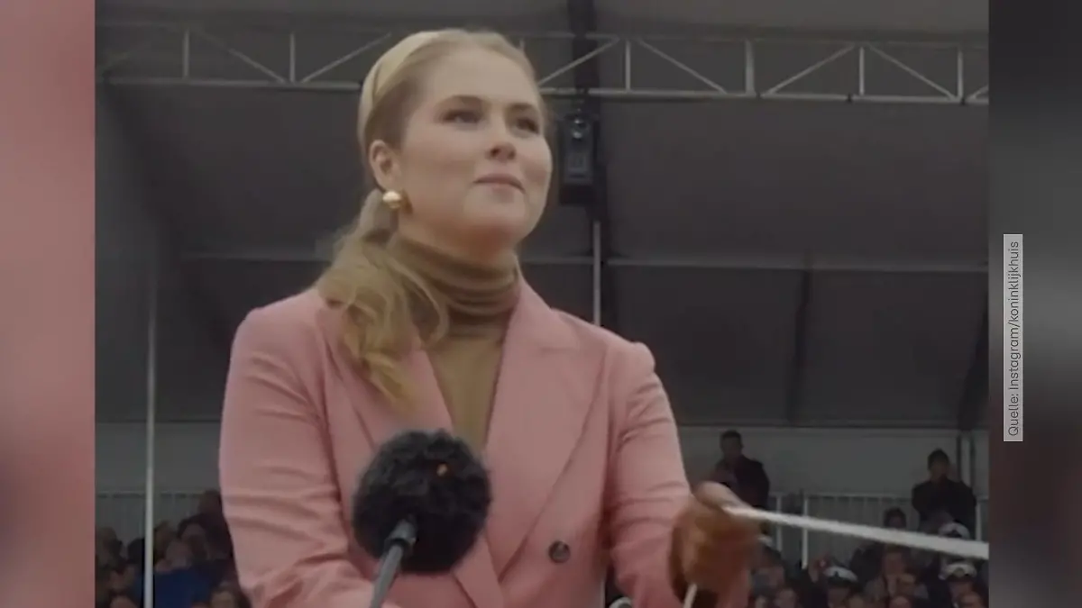 Prinzessin Amalia rockt ersten Solo-Termin Leinen los!