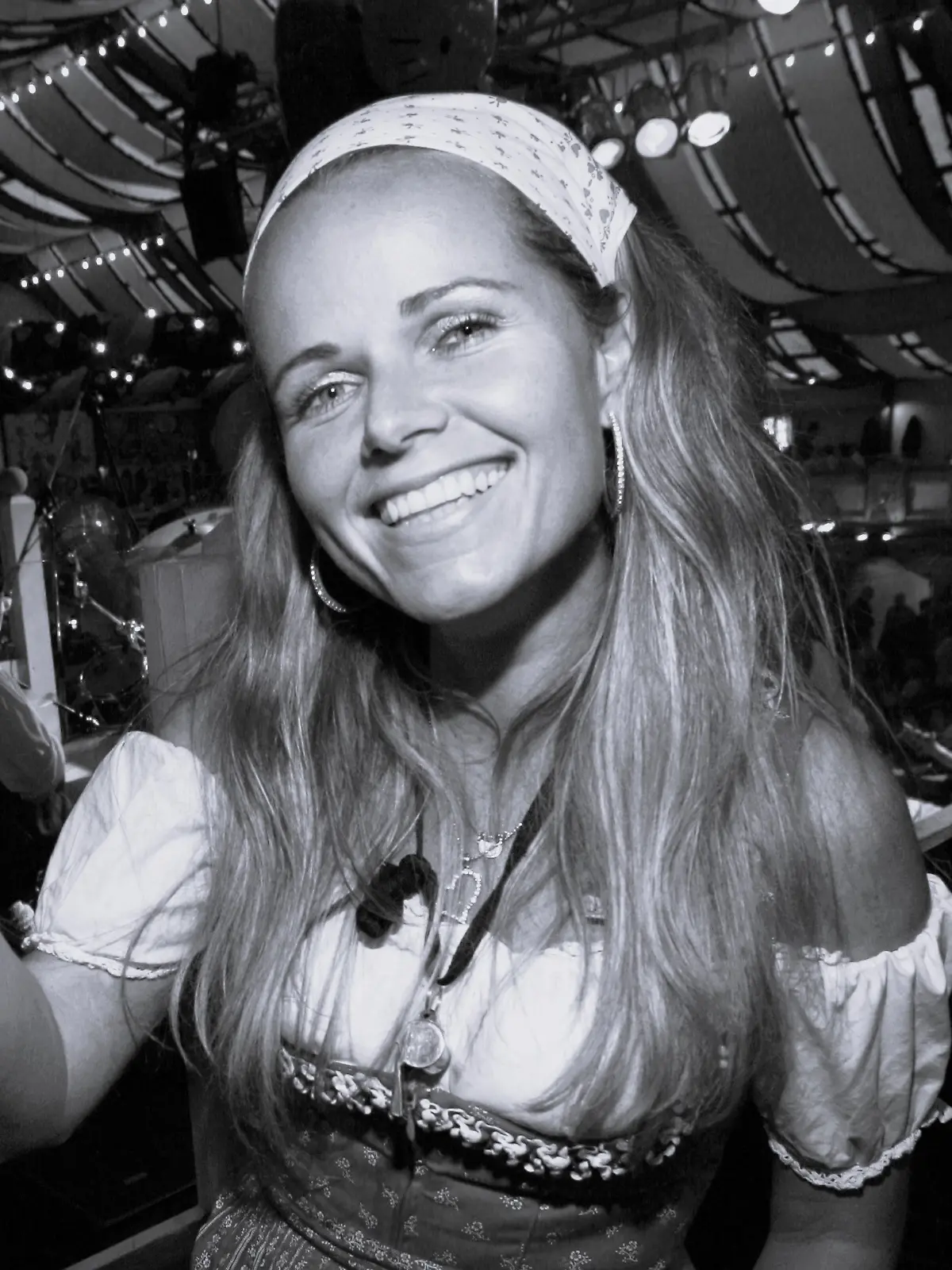 Barbara „Babsi” Stadlhuber 2008 auf dem Oktoberfest. 