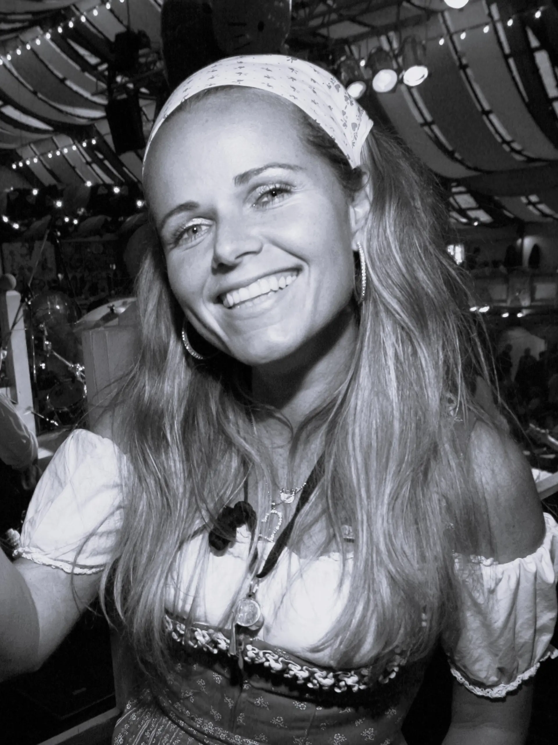 Barbara „Babsi” Stadlhuber 2008 auf dem Oktoberfest. 