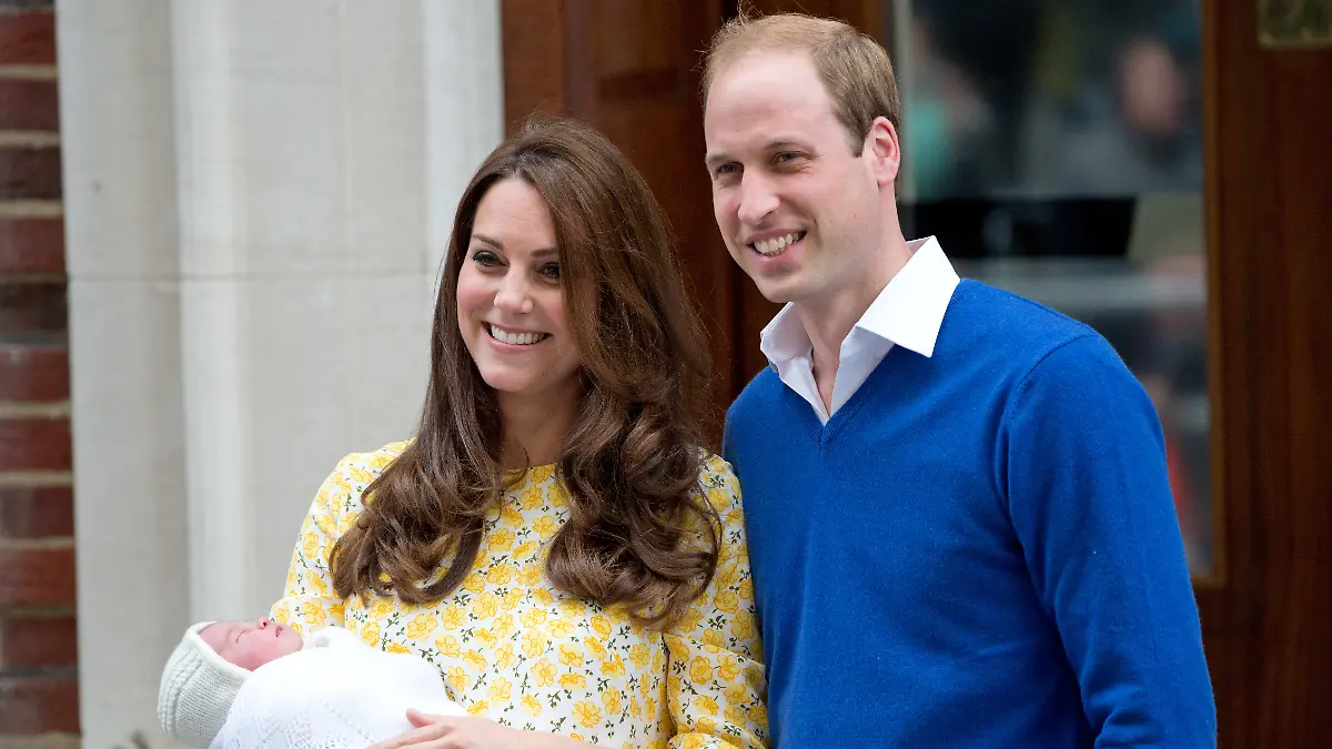 Prinzessin Kate und Prinz William mit ihrer Tochter Charlotte