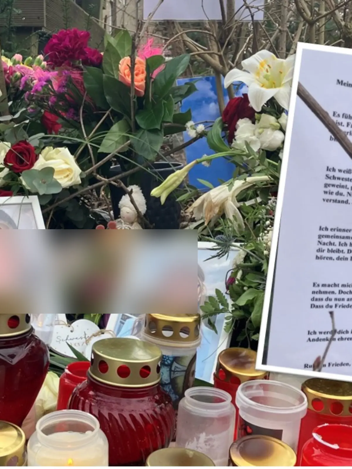 Schwester von toter Frau (28) trauert in Brief.
