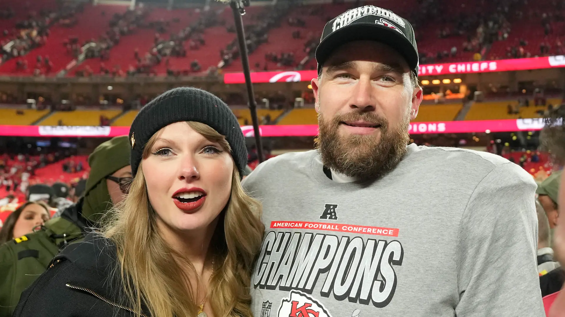 Taylor Swift und Travis Kelce