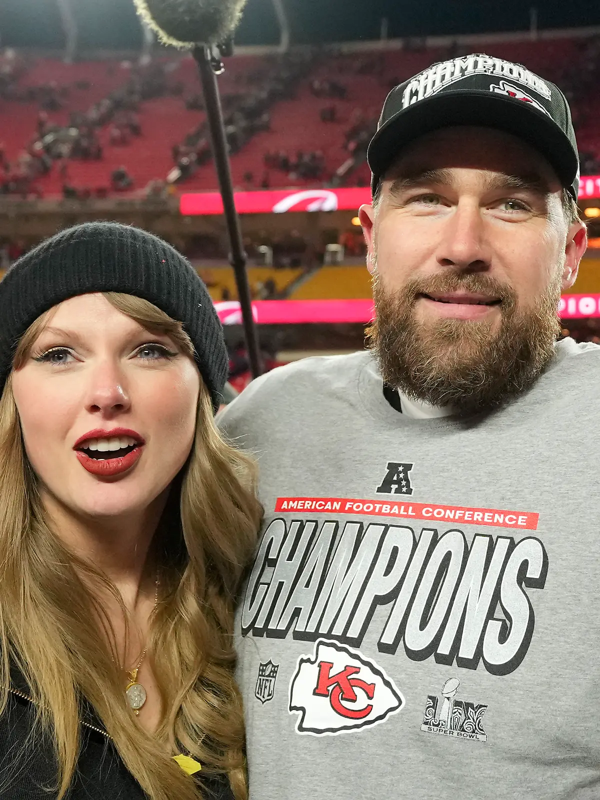 Taylor Swift und Travis Kelce