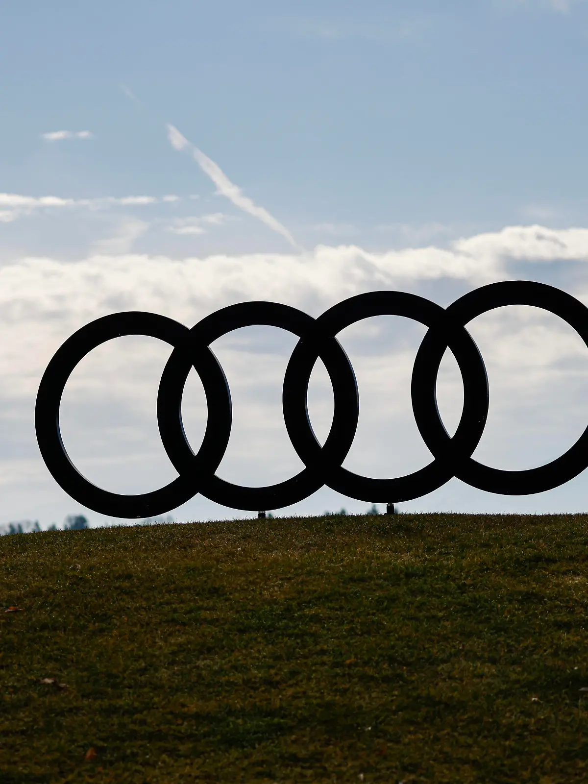  GOLF - Audi Circuit KLAGENFURT,AUSTRIA,07.APR.22 - GOLF - Audi Circuit, GC Klagenfurt-Seltenheim. Image shows logo of the main sponsor. PUBLICATIONxNOTxINxAUTxSUIxSWE GEPAxpictures/xWolfgangxJannach