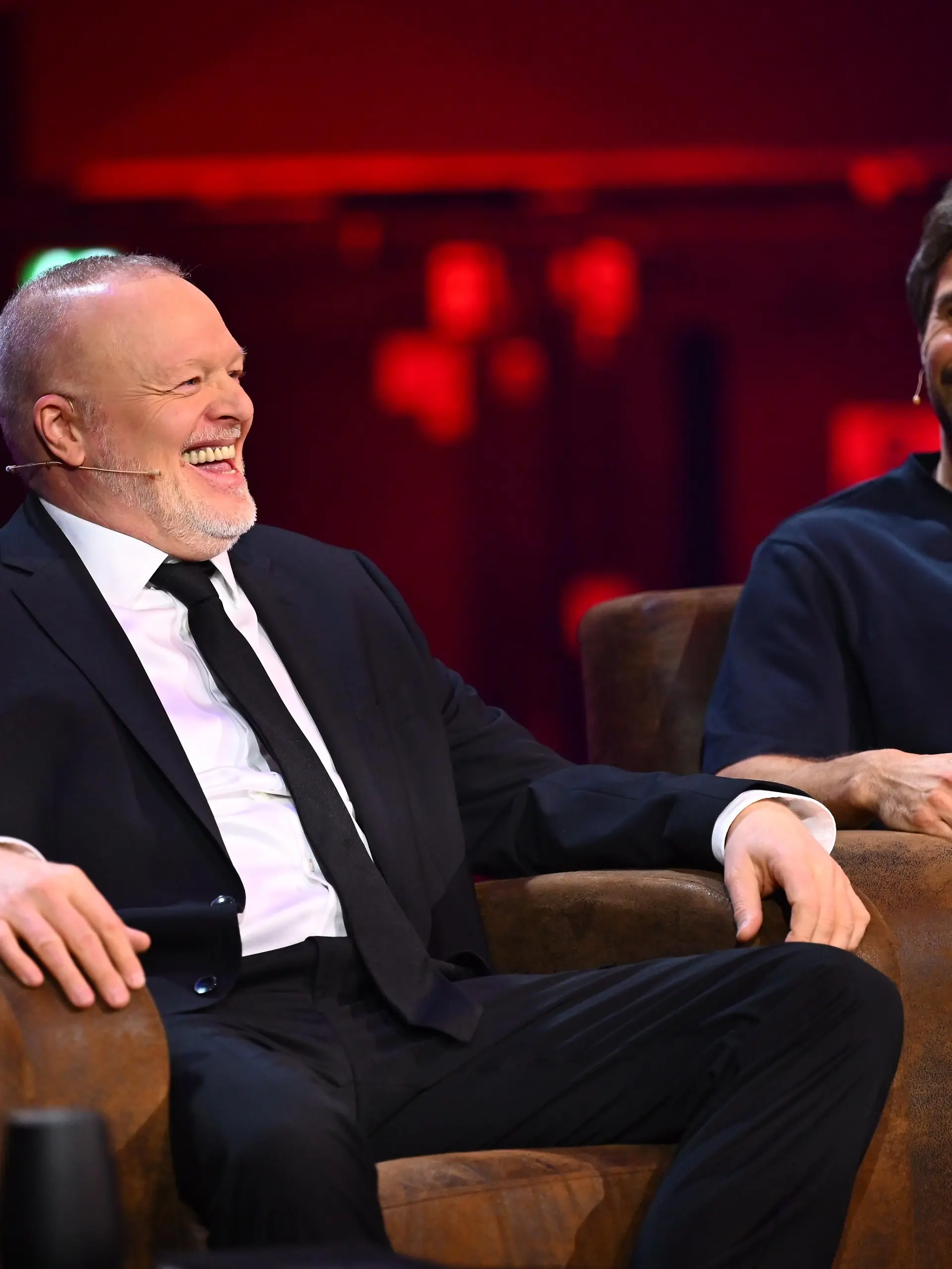 Stefan Raab (l.) und Max Giesinger