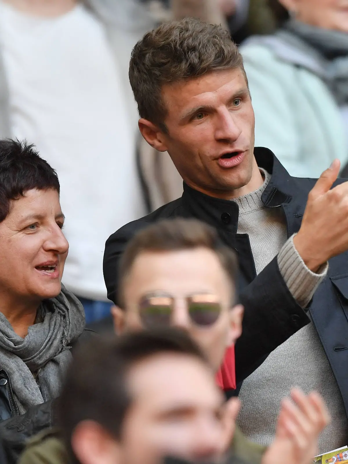 Klaudia Müller und Sohn Thomas.