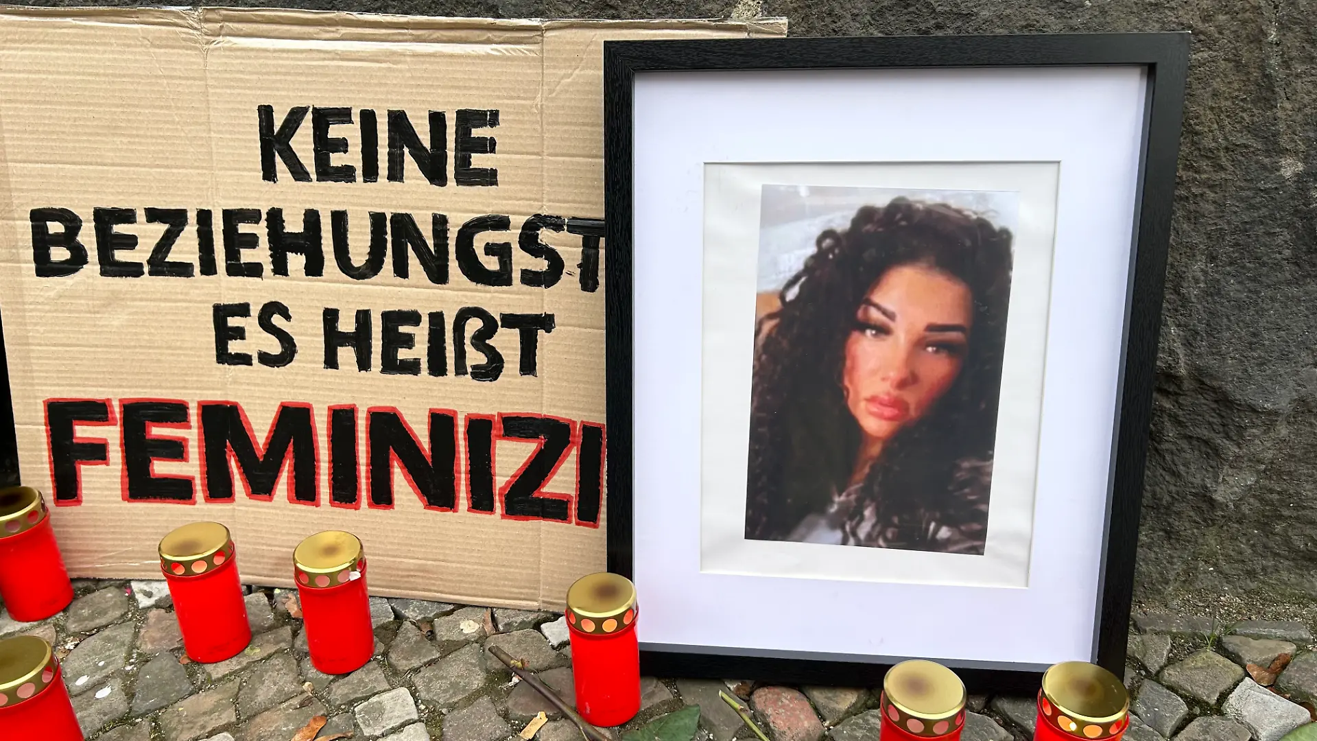 Eine Collage mit einem Foto von Norhan. 