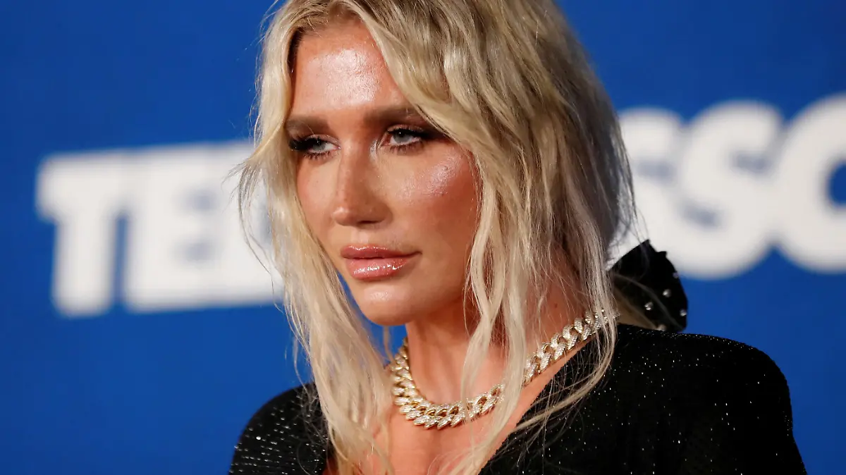 FILE PHOTO: Singer Kesha attends the premiere for season two of the television series "Ted Lasso" at Pacific Design Center in West Hollywood, California, U.S. July 15, 2021.  REUTERS/Mario Anzuoni/File Photo