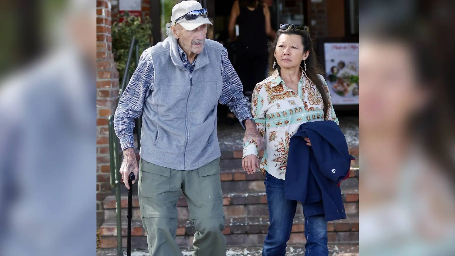 Eines der letzten Fotos zeigt Gene Hackman mit seiner Frau Betsy im Frühjahr 2024. 