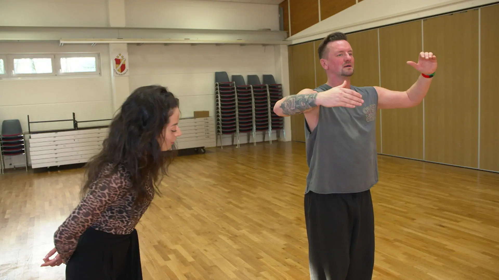 Wir haben Ben Zucker beim Training besucht Konditions-Check mit dem „Let's Dance“-Kandidat