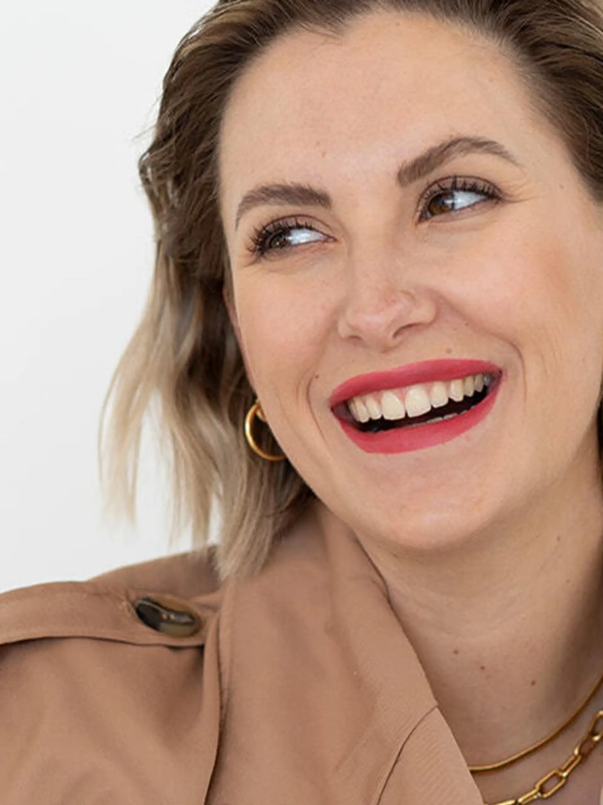 Franzi König bei einem Fotoshooting.