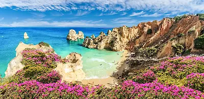 Reise an der Algarve